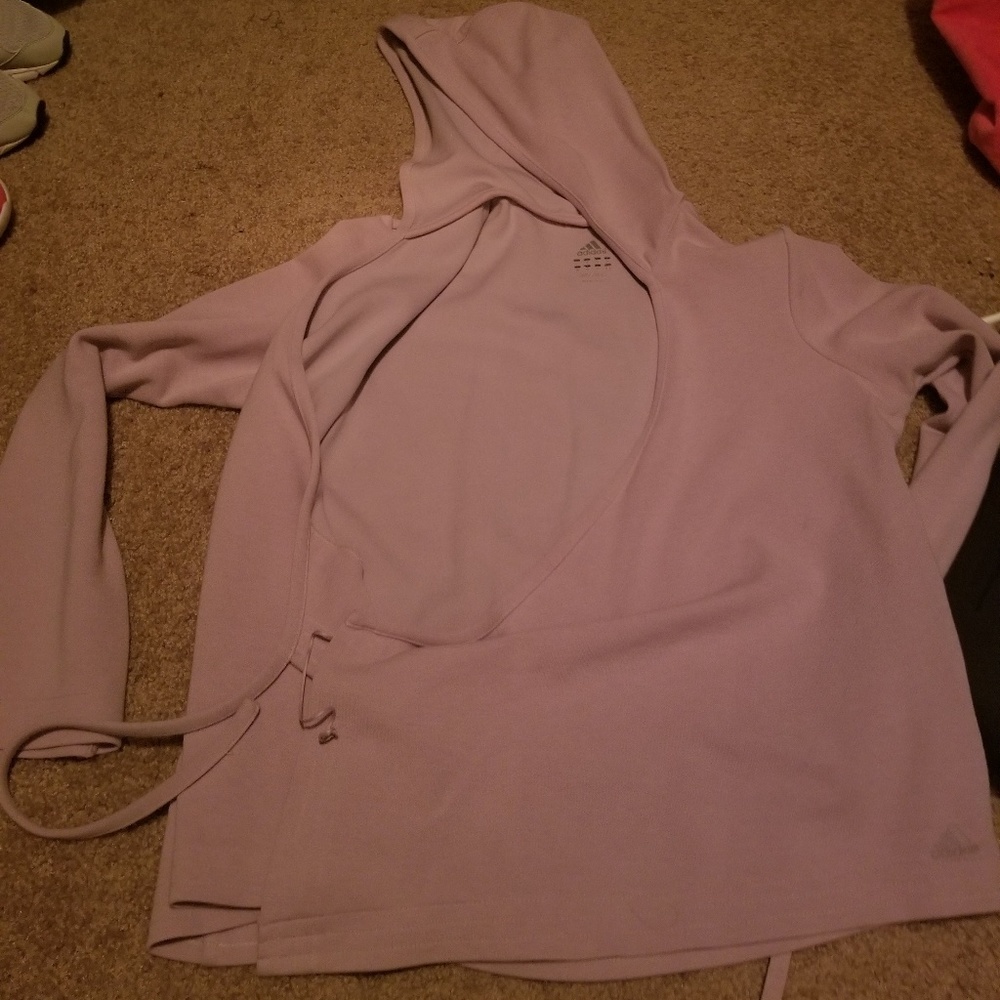 Adidas wrap hoodie